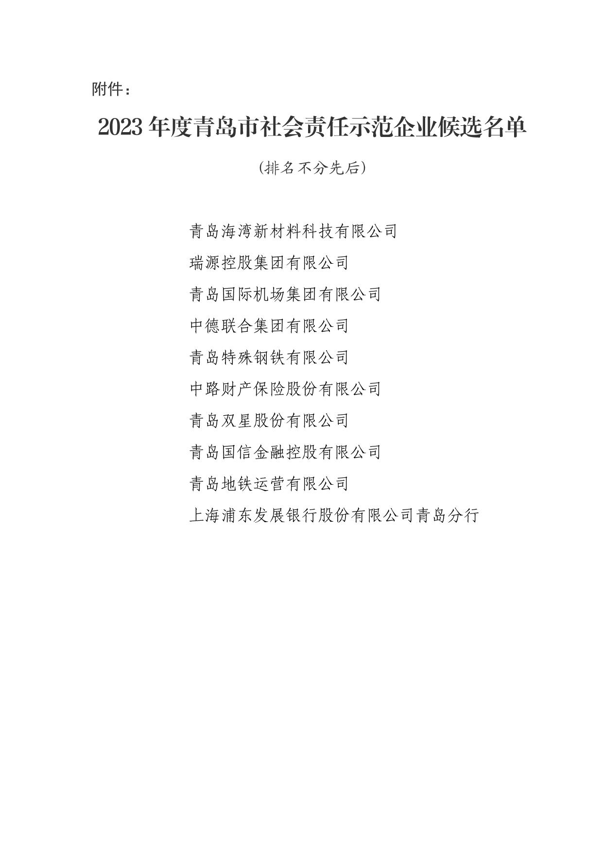 附件：2023年度青島市社會(huì)責(zé)任示范企業(yè)名單.jpg